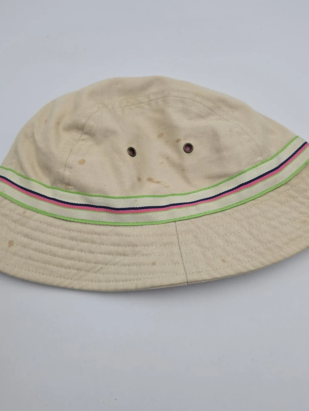 Unbranded Reversible Beige/Pink Bucket Hat
